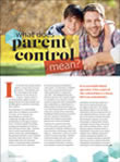 What does parent control mean
